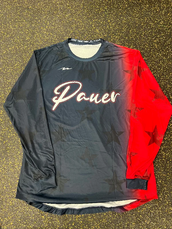 Pauer Center USA Stars LS Jersey Beige Jersey Tee