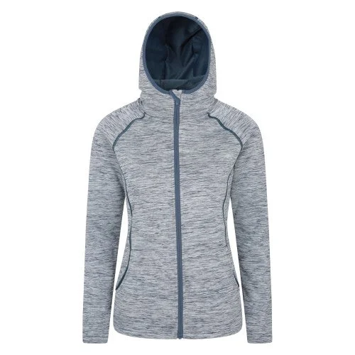 Mountain Warehouse Womens/Ladies Dynamic Chakra IsoCool Hoodie Hoodie with Cuffed Sleeves Snug Secure