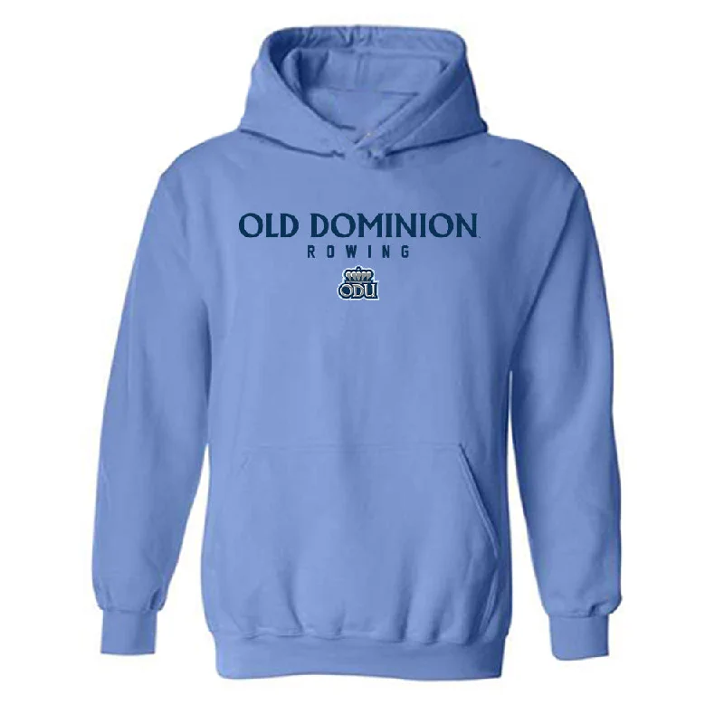 Old Dominion - NCAA Women's Rowing : Gabriella Barnard - Classic Shersey Hooded Sweatshirt Hoodie with Magnetic Closure Innovative Modern