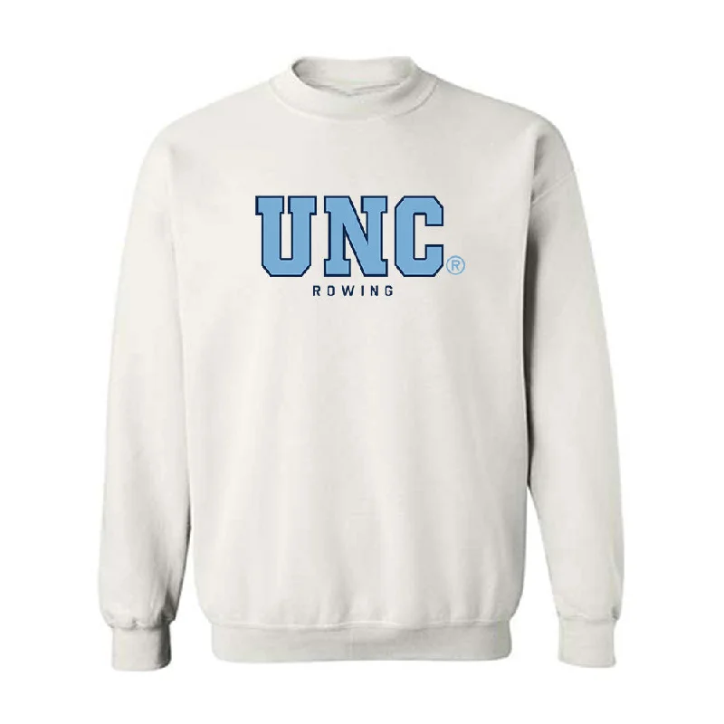 UNC - NCAA Women's Rowing : Gageby Annie Gaither - Classic Shersey Crewneck Sweatshirt Hoodie with Mesh Breathable Sporty