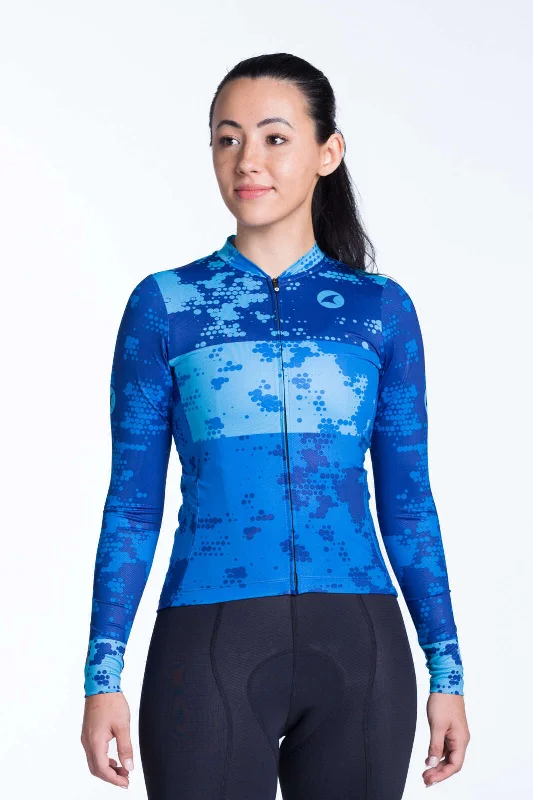 Women's Ascent Aero LS Jersey Outlet Travel Jersey Tee