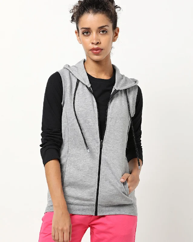 TEAMSPIRT  WOMENS  SWEATSHIRT Hoodie with Metallic Shiny Futuristic