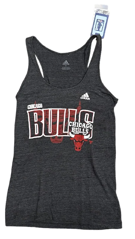 Women's Chicago Bulls Adidas Grey tank Top black tank top