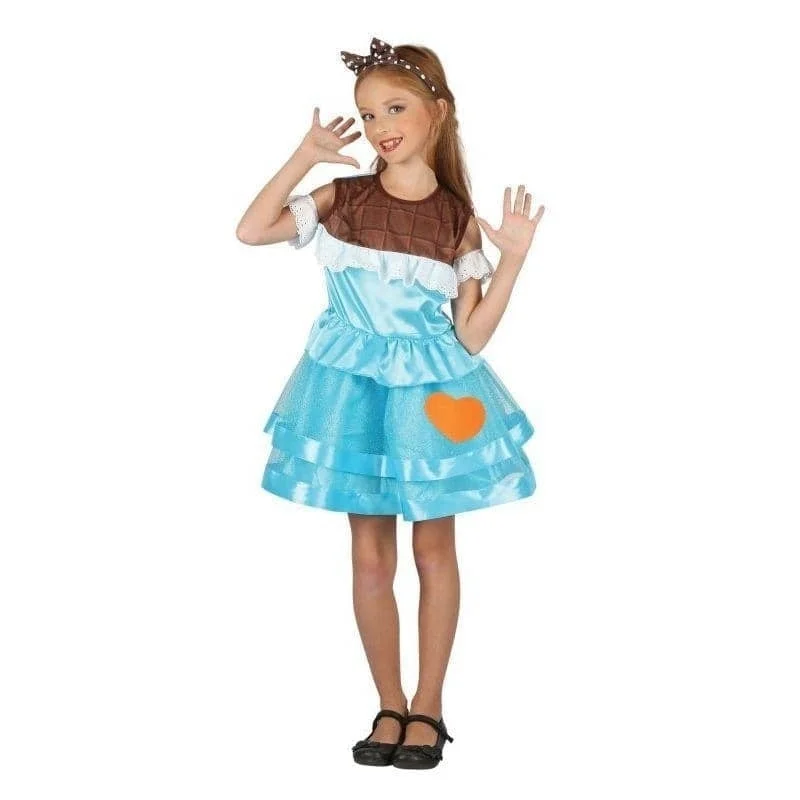 Cheeky Chocolate Costume Girls Dress Tunics Summer linen