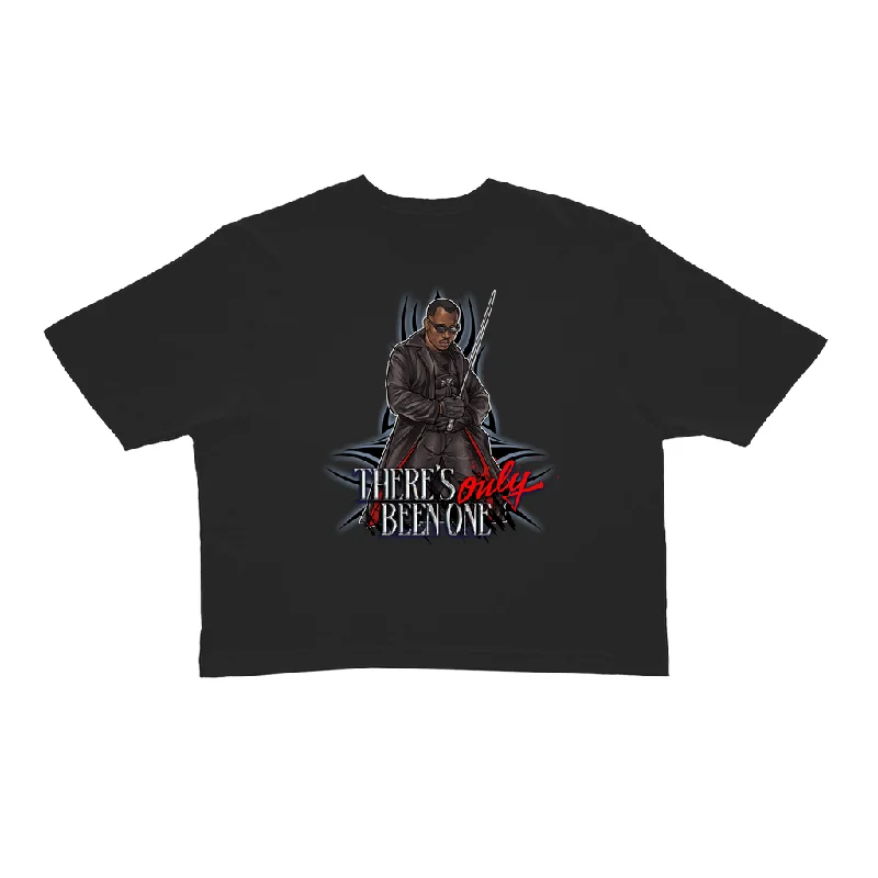 Daywalker Crop Top Graphic Embroidered Appliqued