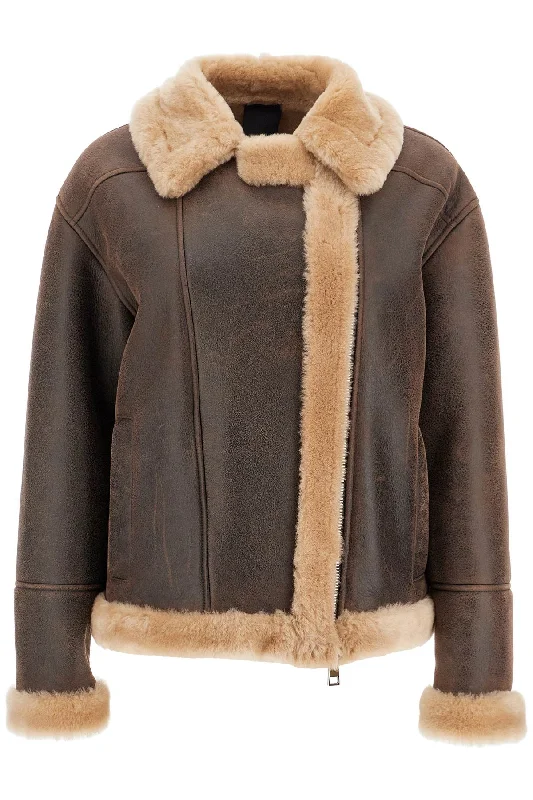 Blancha Women's Shearling Jacket Denim Jacket Leather Jacket Suede Jacket