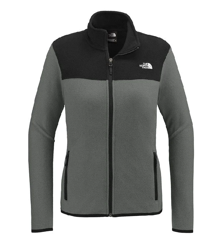 The North Face - Women's Glacier Full-Zip Fleece Jacket Trench Coat Raincoat Waterproof Jacket