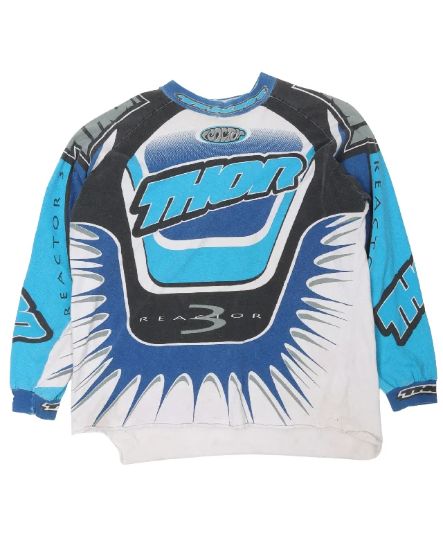 Thor Racing Reactor 3 Motocross Jersey Stylish Jersey Top
