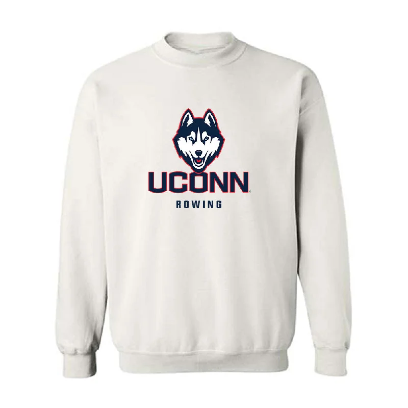 UConn - NCAA Women's Rowing : Megan Donaghy - Classic Shersey Crewneck Sweatshirt Hoodie with Magnetic Closure Innovative Modern