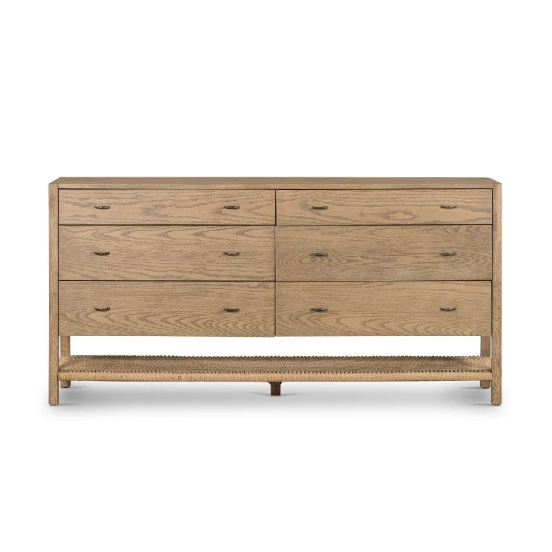 Idrien 6 Drawer Dresser - Dune Ash Shift Classic Vintage