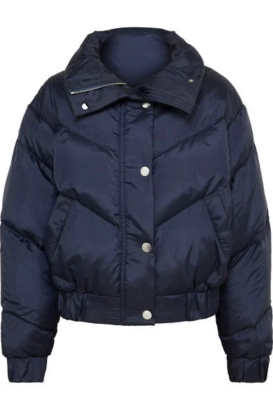 The Snowbird quilted down ski jacket Print Jacket Jacquard Jacket Embroidered Jacket