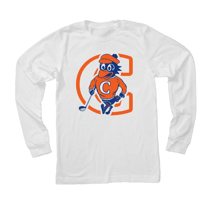 Chirps Big C Sweater - Long Sleeve T-Shirt Soft Cozy Warm