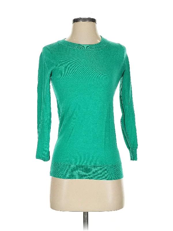 Wool Sweater Cashmere Blend Cotton Blend Poly Blend