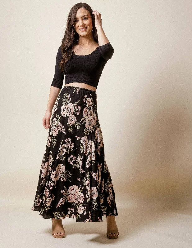 Julietta Flowy Skirt chiffon skirt delicate