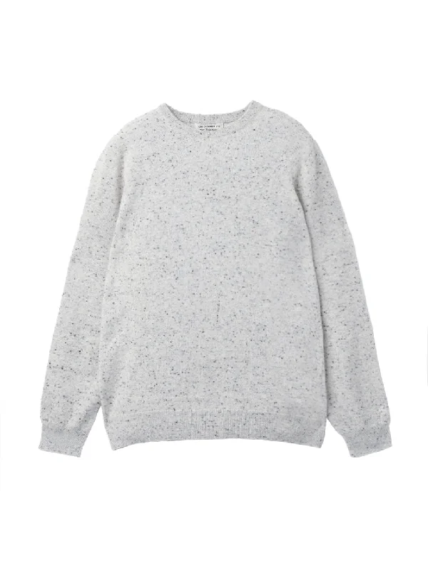 Unisex Crew Neck Sweater_Fossil Chenille Fabric Brocade Fabric Lace Fabric