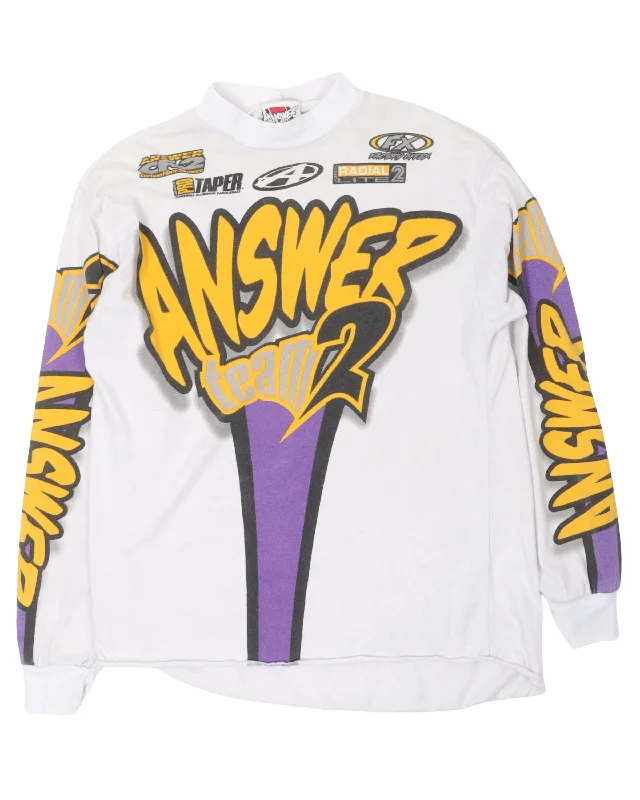 Answer Team 2 Racing Jersey Short Sleeve Jersey Top