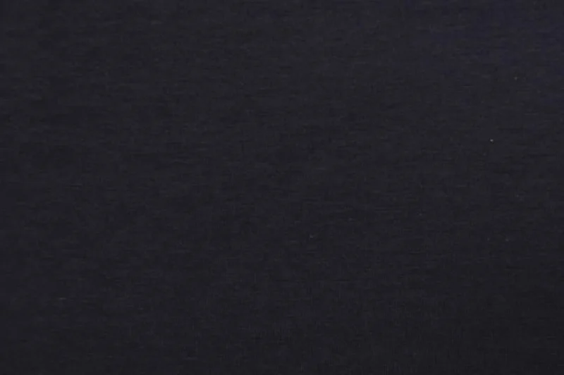 Plain Dark Navy Cotton Jersey Fabric Classic Jersey Tee