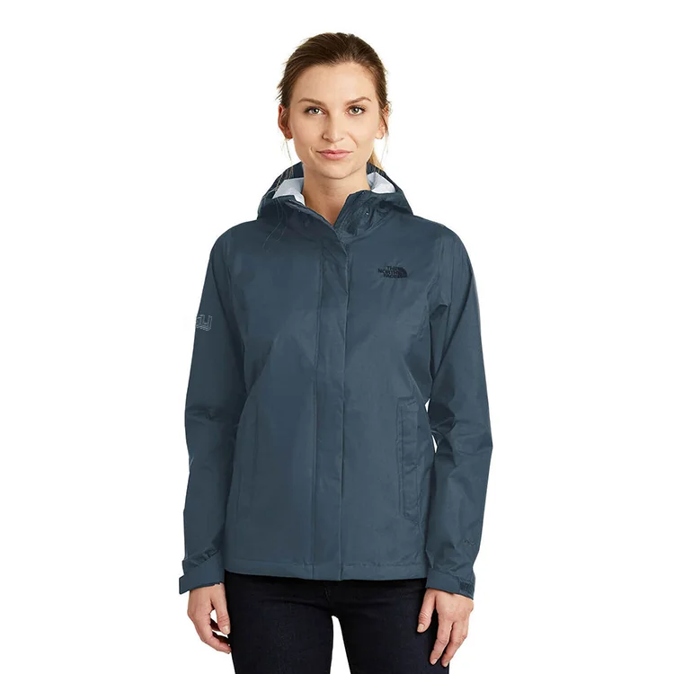 The North Face Women's DryVent Rain Jacket - Shady Blue  Oversized Jacket Tailored Jacket Straight Jacket