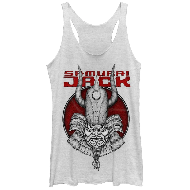 Women's Samurai Jack Artistic Armor Racerback Tank Top strappy tank top