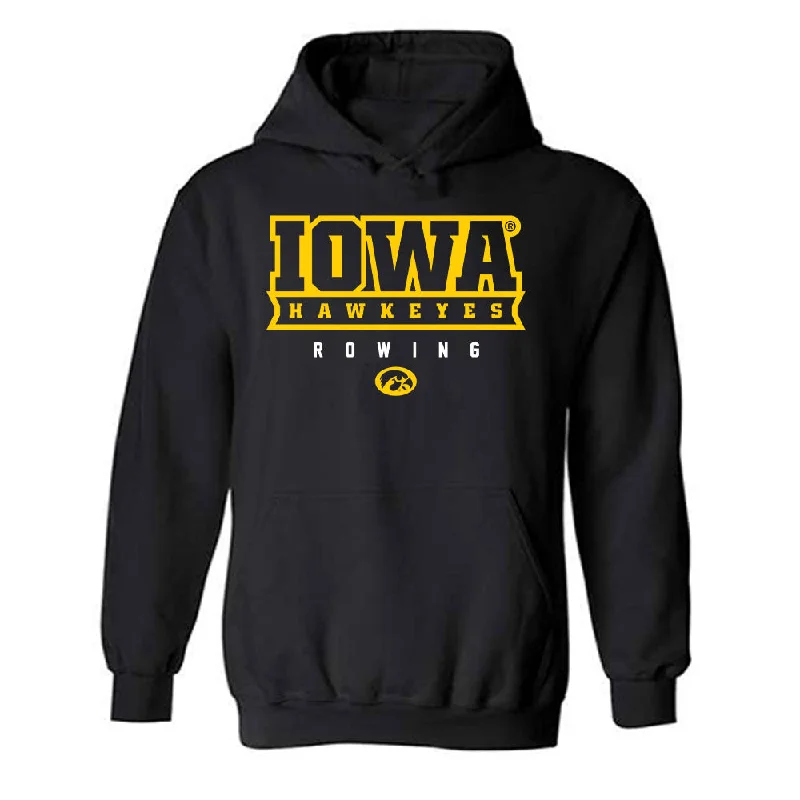 Iowa - NCAA Women's Rowing : Brynn Storhoff - Classic Shersey Hooded Sweatshirt Hoodie with Fur Luxurious Winter