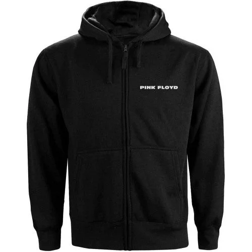 Pink Floyd Womens/Ladies Circle Logo Full Zip Hoodie Hoodie with Patch Decorative Personalized