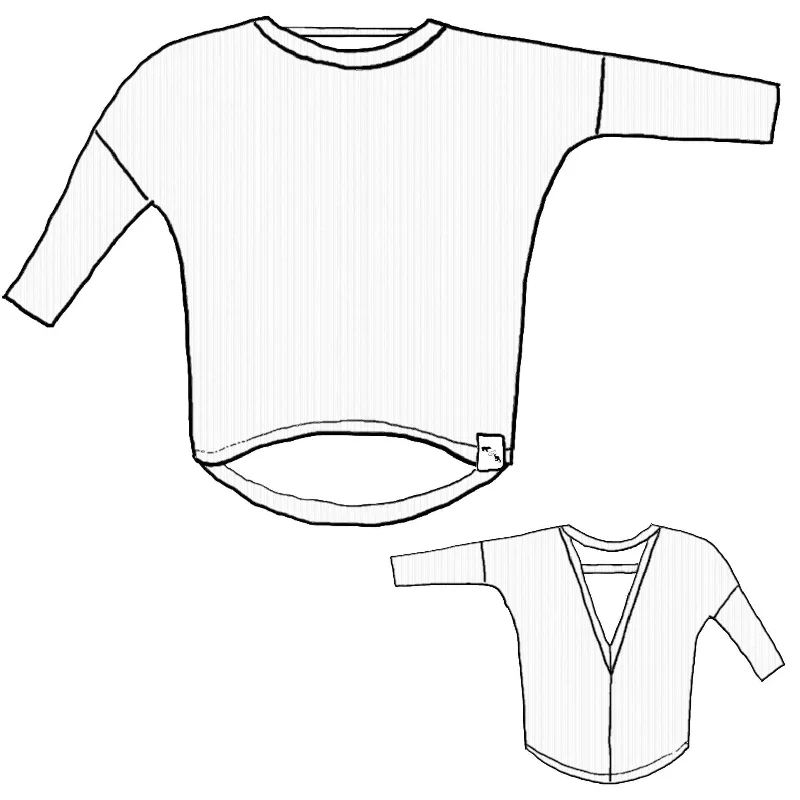 Jersey - Ladies' Studio Tunic Exclusive Jersey Tee