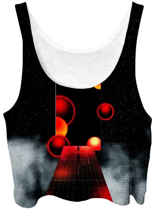 Void Vibes Crop Top Boxy Fit Fitted Loose