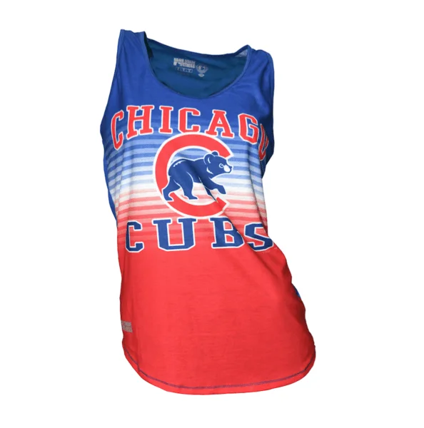 Womens Chicago Cubs Dynamic Tank Top flowy tank top