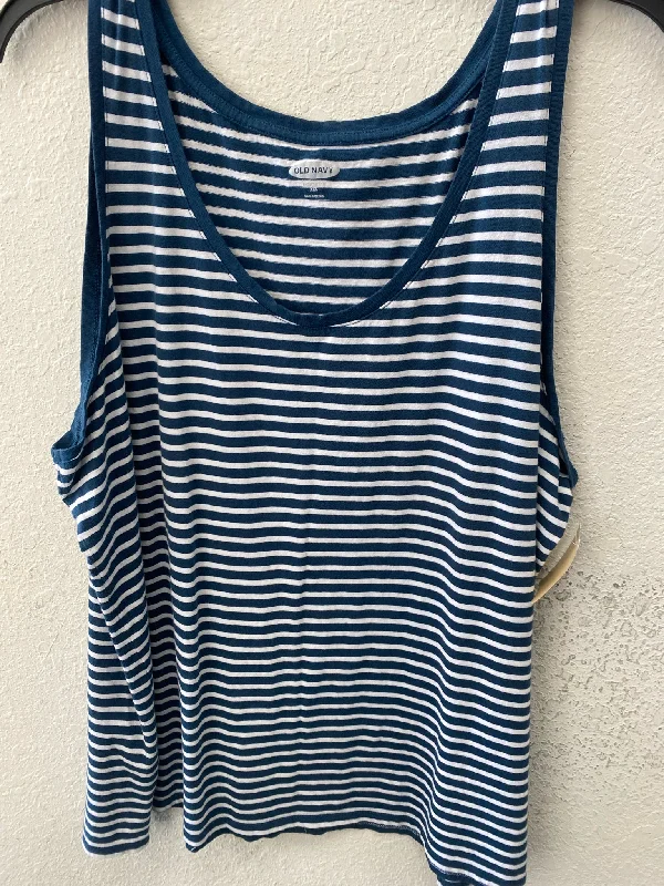 Striped Old Navy Tank Women's breathable tank top