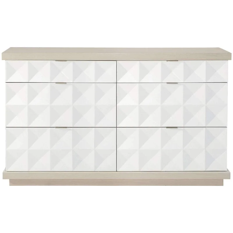 Axiom Dresser - 6 Drawers Elegant Long Evening