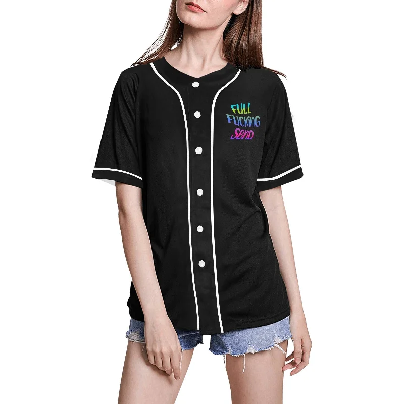 Full F*cking Send Baseball Jersey Trendy Jersey Shirt