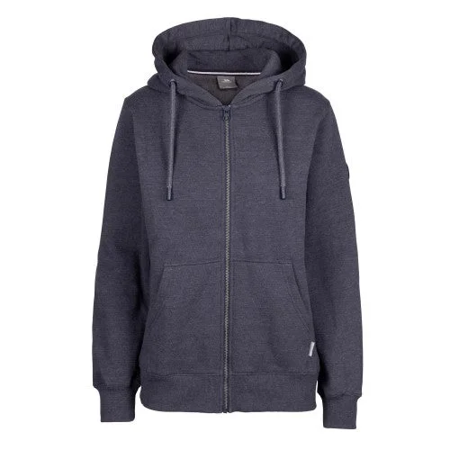 Trespass Womens/Ladies Erie Marl Hoodie Hoodie with Side Slits Relaxed Casual