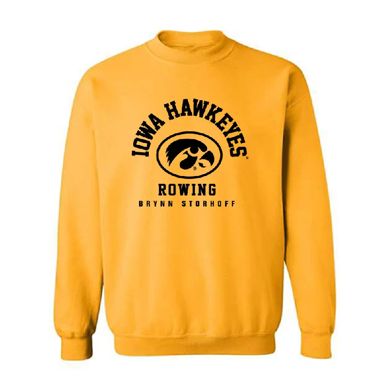 Iowa - NCAA Women's Rowing : Brynn Storhoff - Classic Fashion Shersey Crewneck Sweatshirt Hoodie with Zipper Versatile Modern