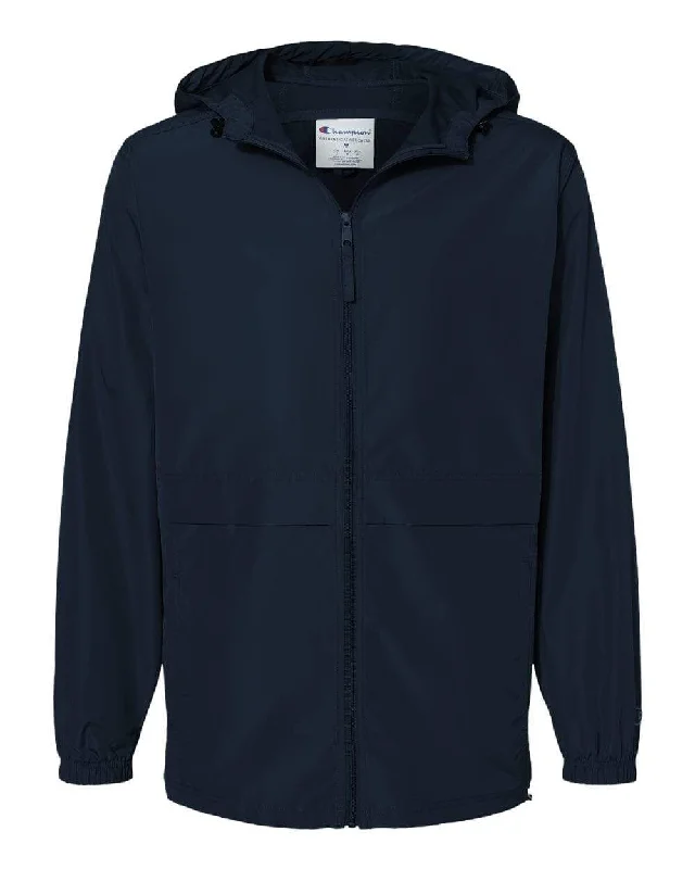 Champion - Anorak Jacket Boat Neck Shawl Collar Notched Collar