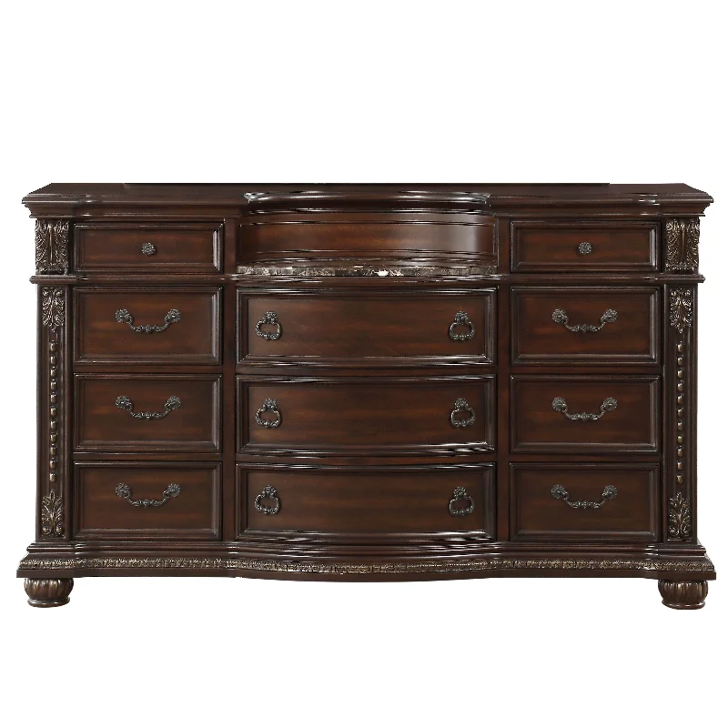 Cavalier Dresser, Marble Insert Tunics Wedding white