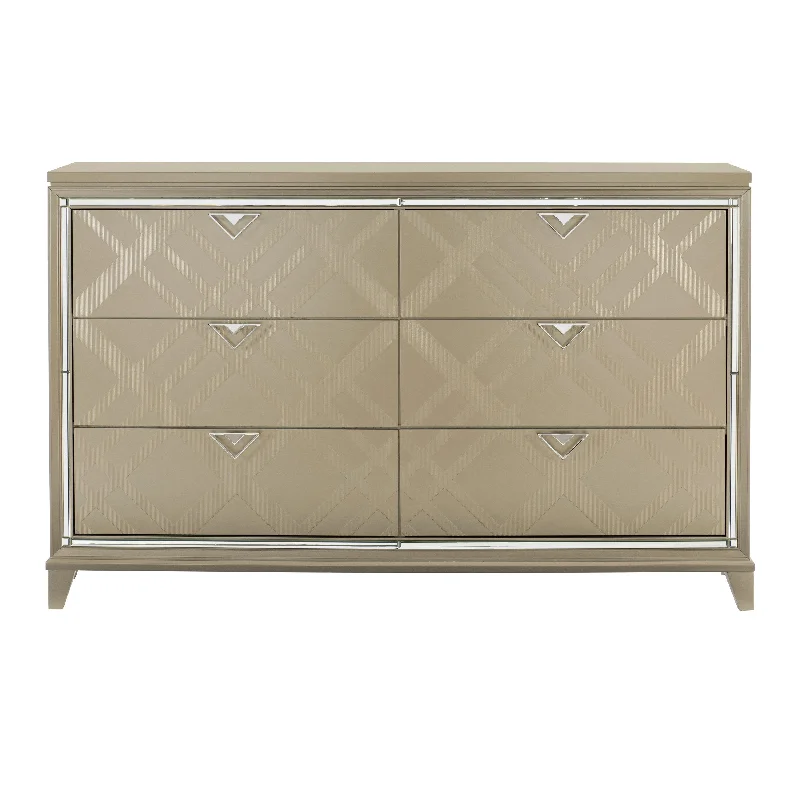 Bijou Dresser with Hidden Jewelry Drawers Tunics Sophisticated sleek