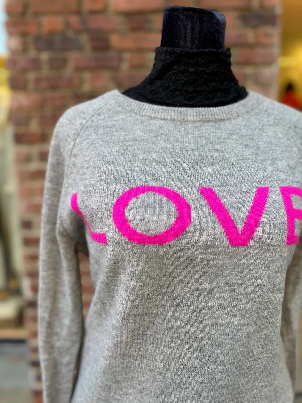 PHILOSOPHY NWT  Love Cashmere Sweater/S Striped Floral Plaid