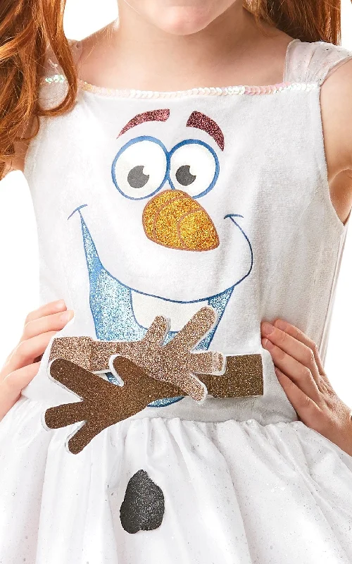 Frozen 2 Olaf Air Motion Dress Floral Print girly