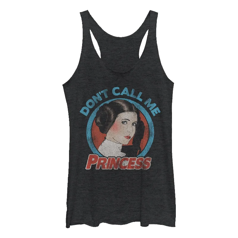 Women's Star Wars Princess Leia Racerback Tank Top flirty tank top