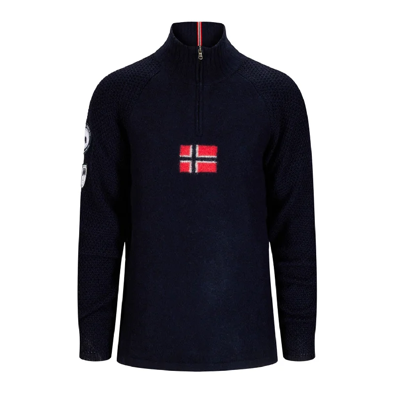 Mens Boiled Ski Sweater Long Sweater Short Sweater Cropped Sweater