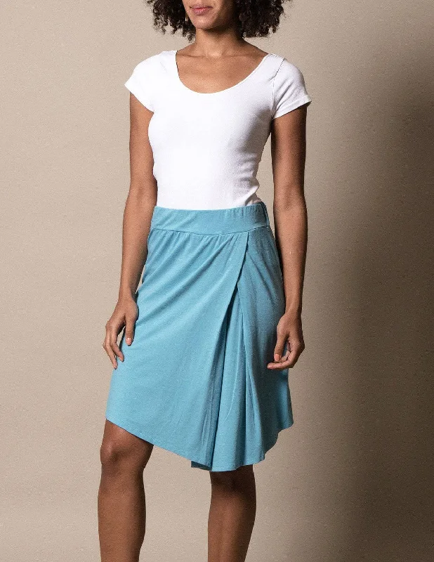 Bamboo Zelda Skirt - Blue Crush tiered skirt playful