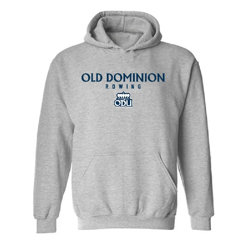 Old Dominion - NCAA Women's Rowing : Gabriella Barnard - Classic Shersey Hooded Sweatshirt Hoodie with Elastic Waist Stretchable Comfortable