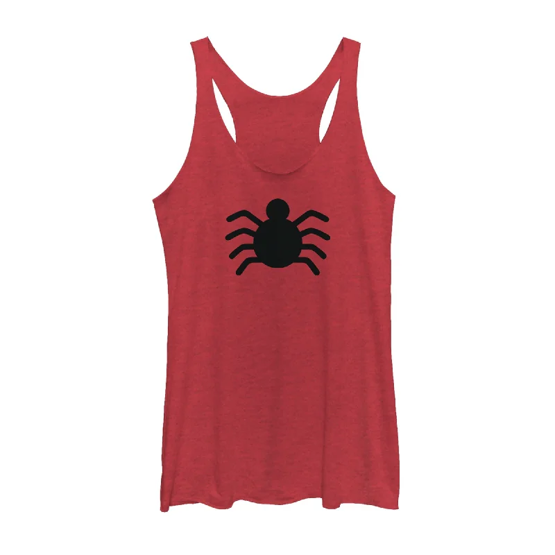 Women's Marvel Spider-Man Original 196Logo Racerback Tank Top black tank top