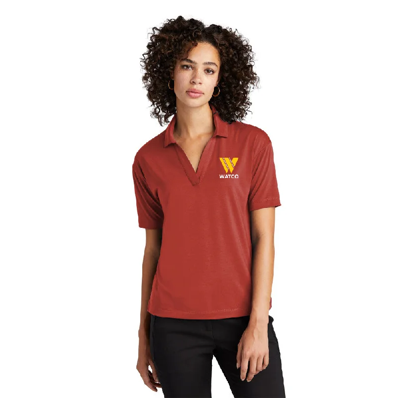 Mercer+Mettle™ Women’s Stretch Jersey Polo - MM1015 Winter Jersey Top