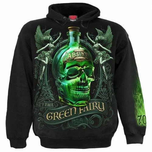 Spiral Direct Unisex Adult The Green Fairy Hoodie Hoodie with Relaxed Fit Easy Casual
