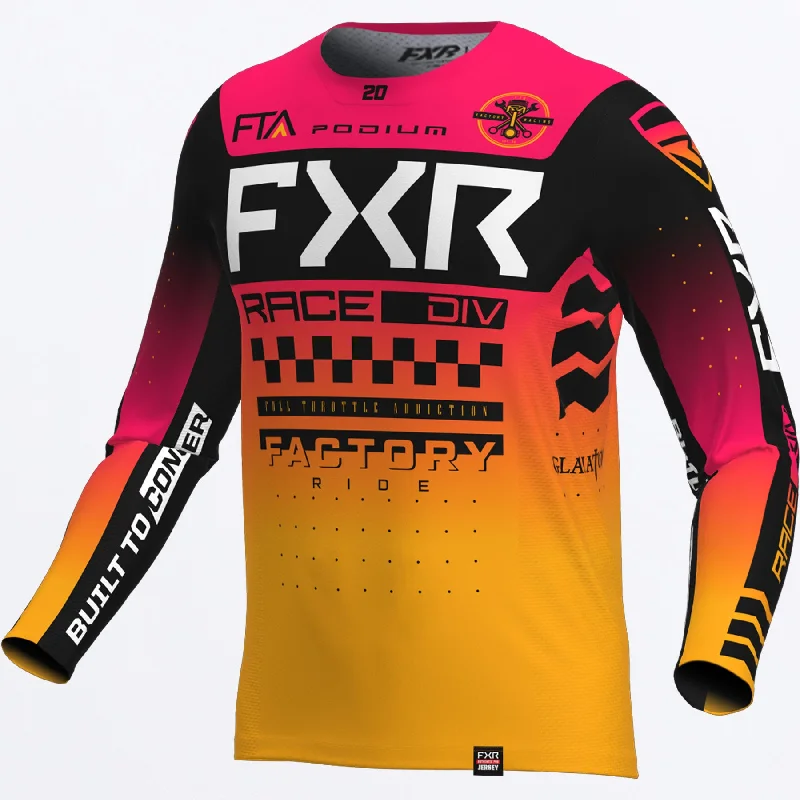 Custom Podium MX Jersey Boat Neck Jersey Shirt