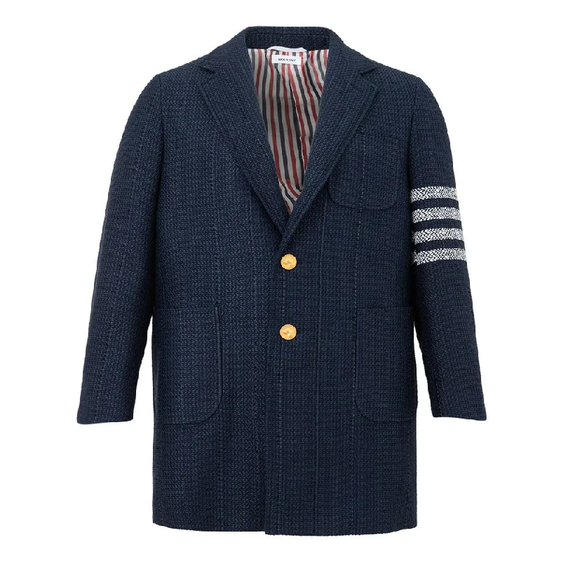 Elegant Acrylic Blue Jacket For Men Appliqued Jacket Beaded Jacket Sequined Jacket