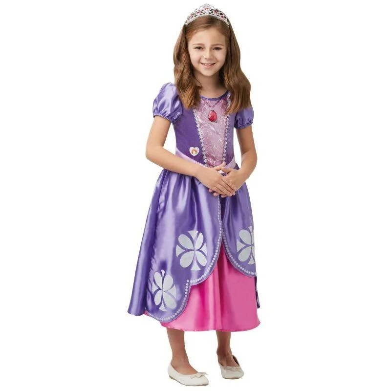 Sofia Girls Deluxe Princess Costume Dress Tunics Stylish elegant