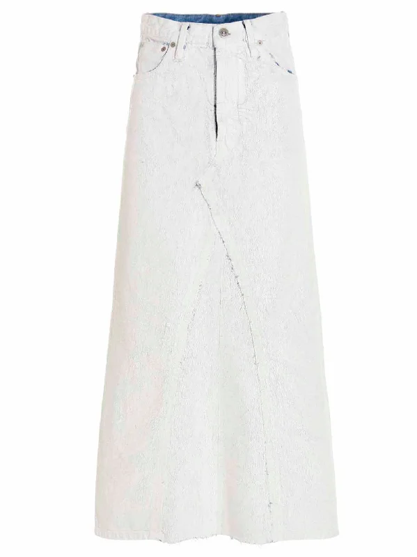 Bianchetto Skirt silk skirt luxurious