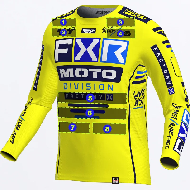 Custom Podium Pro Gladiator MX Jersey Scoop Neck Jersey Top